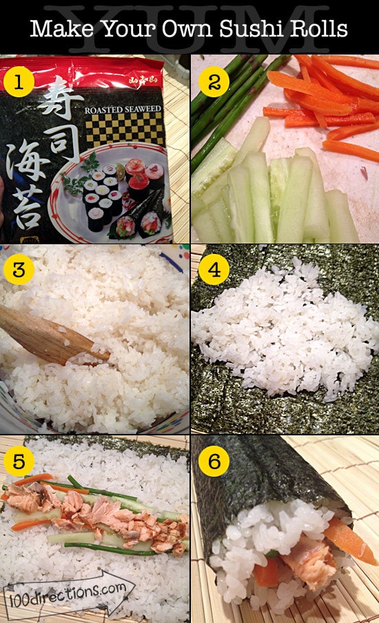 How to Make Homemade Sushi Rolls