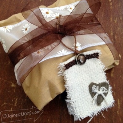 Make Fabulous Fabric Gift Tags in Under 15 Minutes - 100 Directions