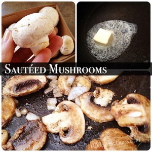 Sautéed Mushrooms and National Nutrition Month - 100 Directions
