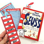 Dr. Seuss Inspired Printable Bookmarks - 100 Directions