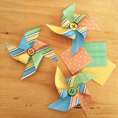 Summer Fun Mini Pinwheel Printable Kit - 100 Directions