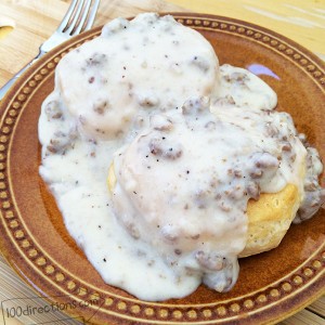 Best Sausage Gravy and Biscuits - 100 Directions