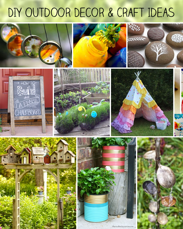 DIY Outdoor Decor and Crafts - 100 Directions
