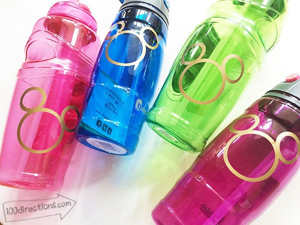 Personalize Water Bottles with Disney and Cricut - 100 Directions