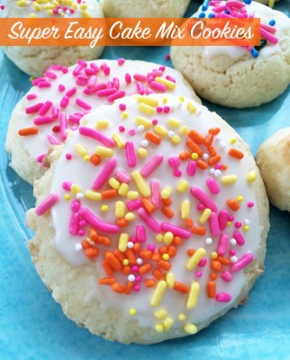 Super Easy Cake Mix Cookies - 100 Directions