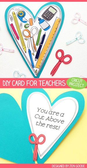 Teacher Appreciation Love for Teacher Card - 100 Directions