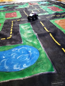 DIY Car Play Mat - The Great Craft Swap with Wayfair - 100 Directions