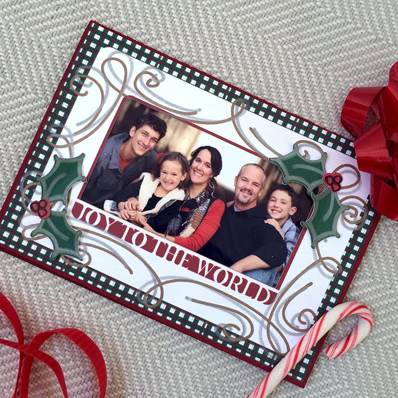 DIY Christmas Photo Cards 100 Directions