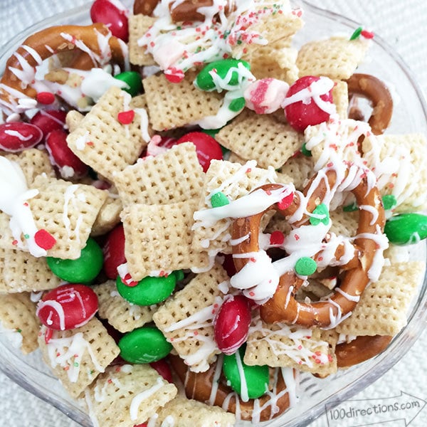 Quick and Easy Christmas Party Mix Recipe - 100 Directions