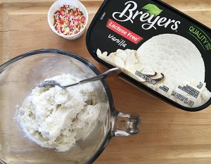 DIY FunFetti Lactose Free Ice Cream - 100 Directions