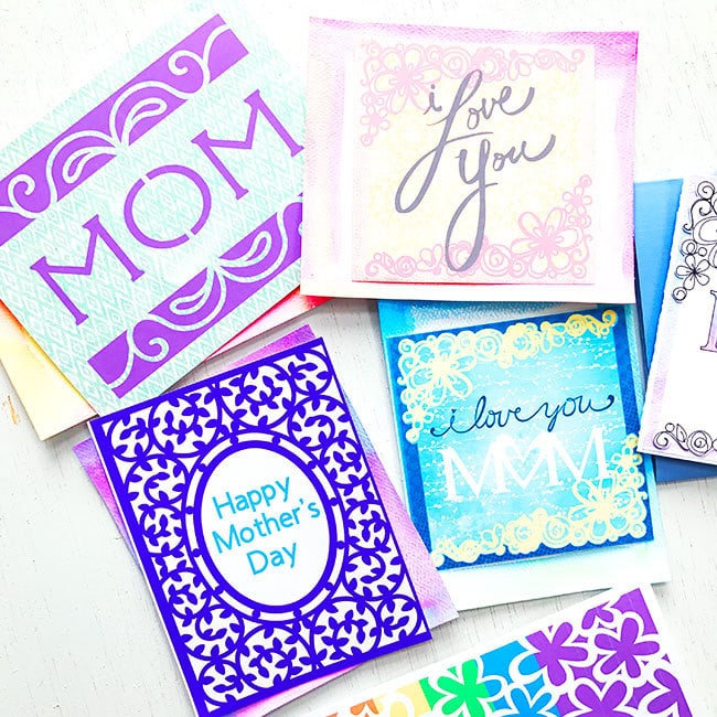 Download Mother S Day Card Ideas To Make With Your Cricut 100 Directions