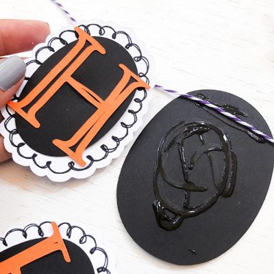 DIY Happy Halloween Banner SVG Kit - 100 Directions