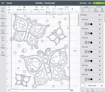 make your own butterfly coloring page  100 directions