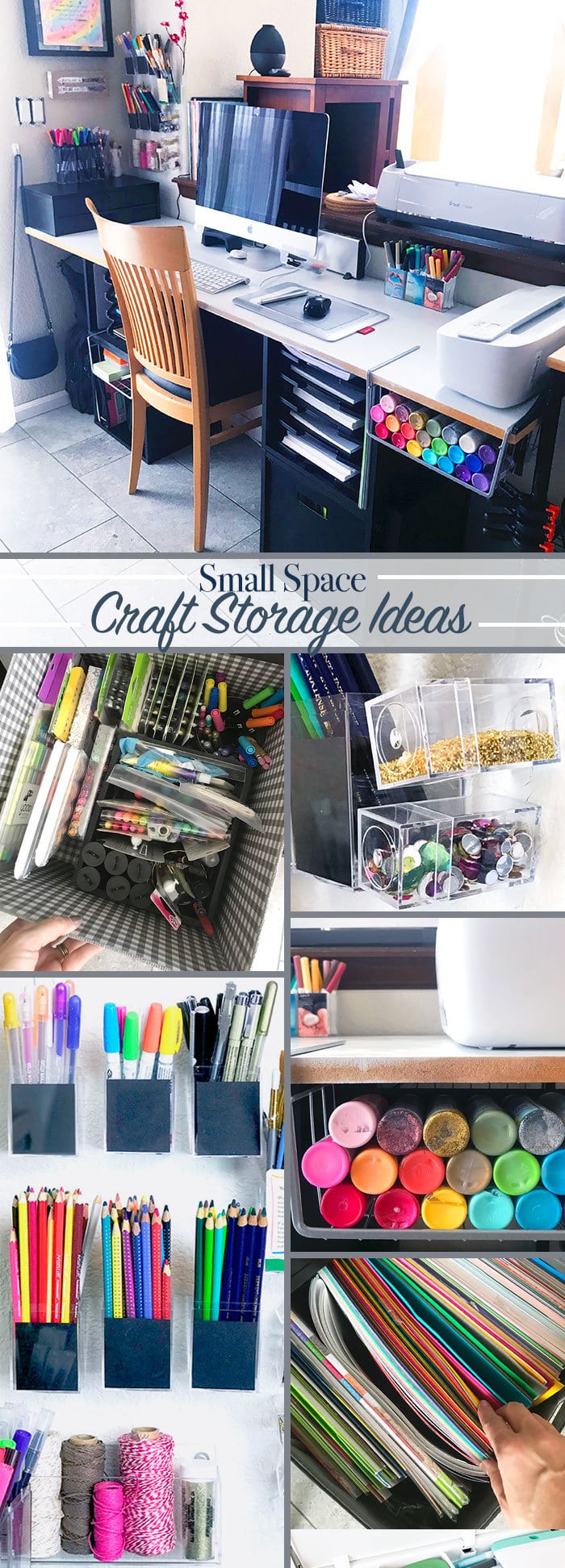 Small Space Craft Room Storage Ideas 100 Directions