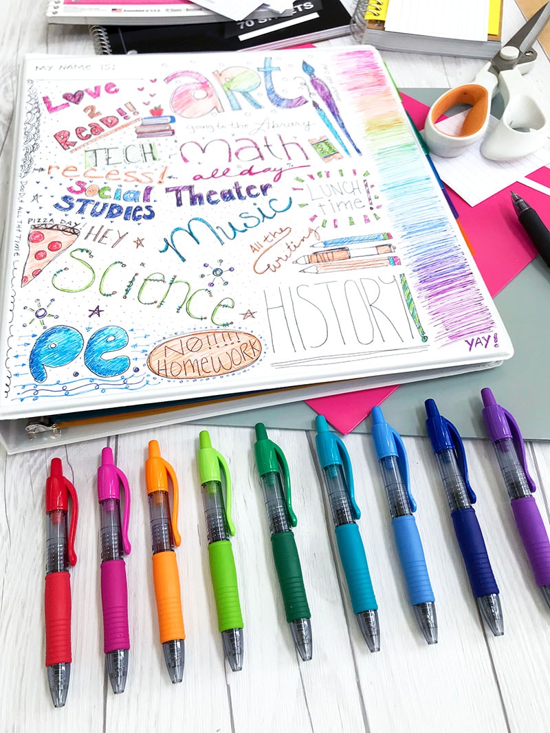 cute-ways-to-decorate-your-binder-for-school-shelly-lighting