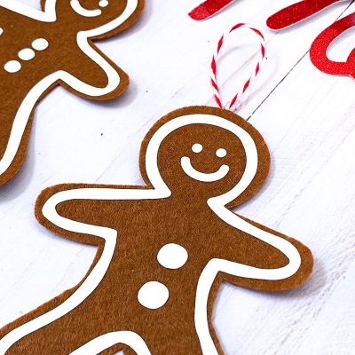 DIY Gingerbread People Ornaments - 100 Directions