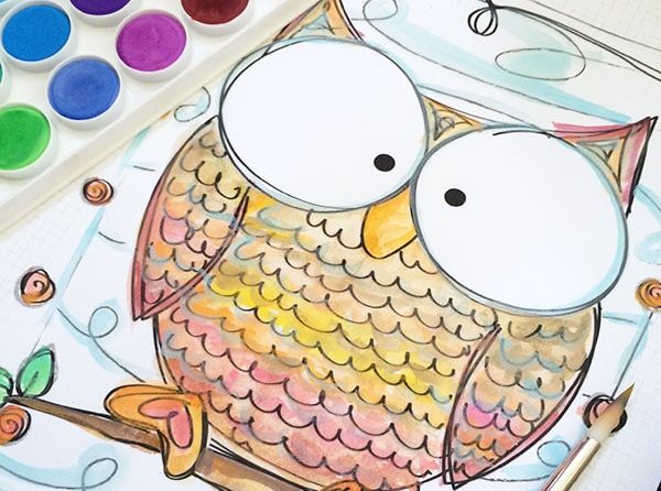 owl coloring pages  100 directions