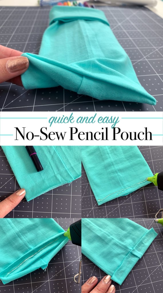 Quick and Easy No-sew Pencil Pouch - 100 Directions