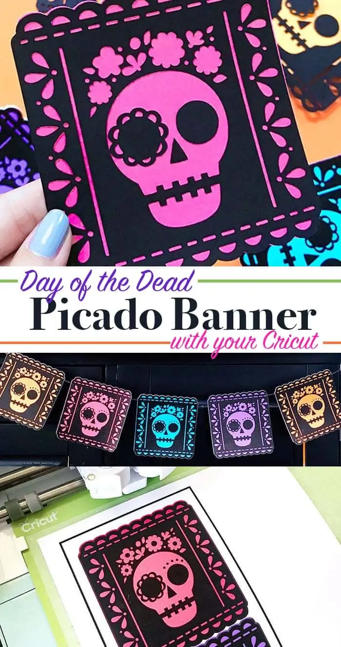 PAPEL PICADO SVG, banner, garland, cut file, vector graphic, paper crafting,  party decor, mexico, dia de los muertos, day of the dead by Ridgetop  Digital Shop
