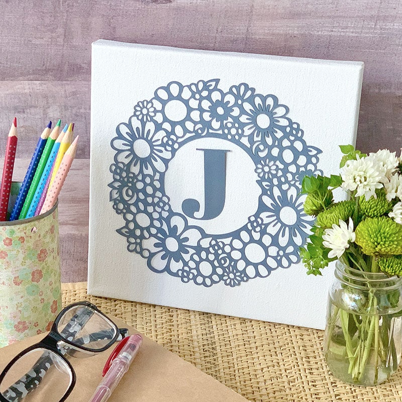 Free Monogram SVG Cut Files to Make Personalized Gifts
