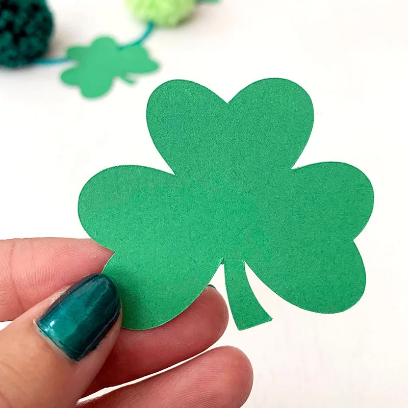 Classic Shamrock SVG cut file designed by Jen Goode