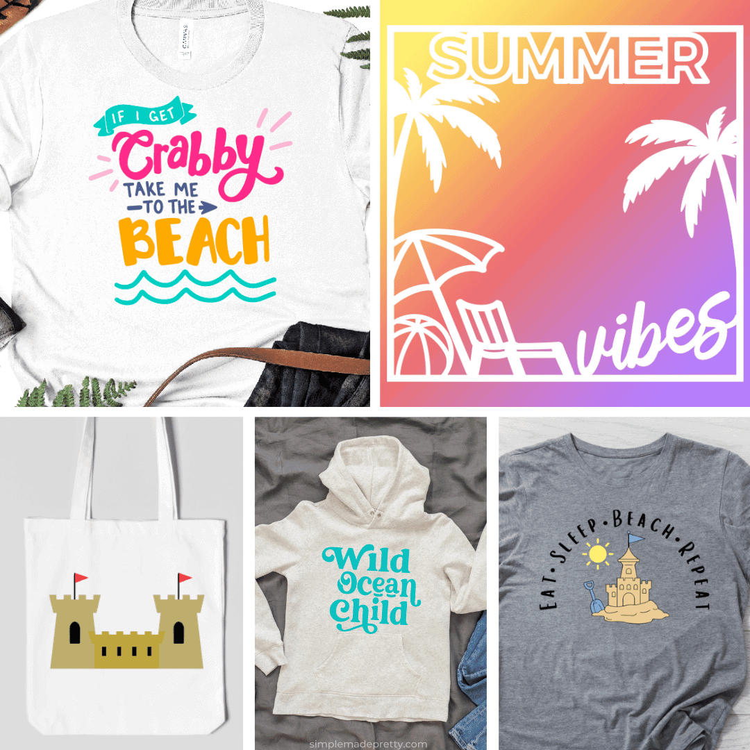 Beach SVG Files and Project Ideas - 100 Directions