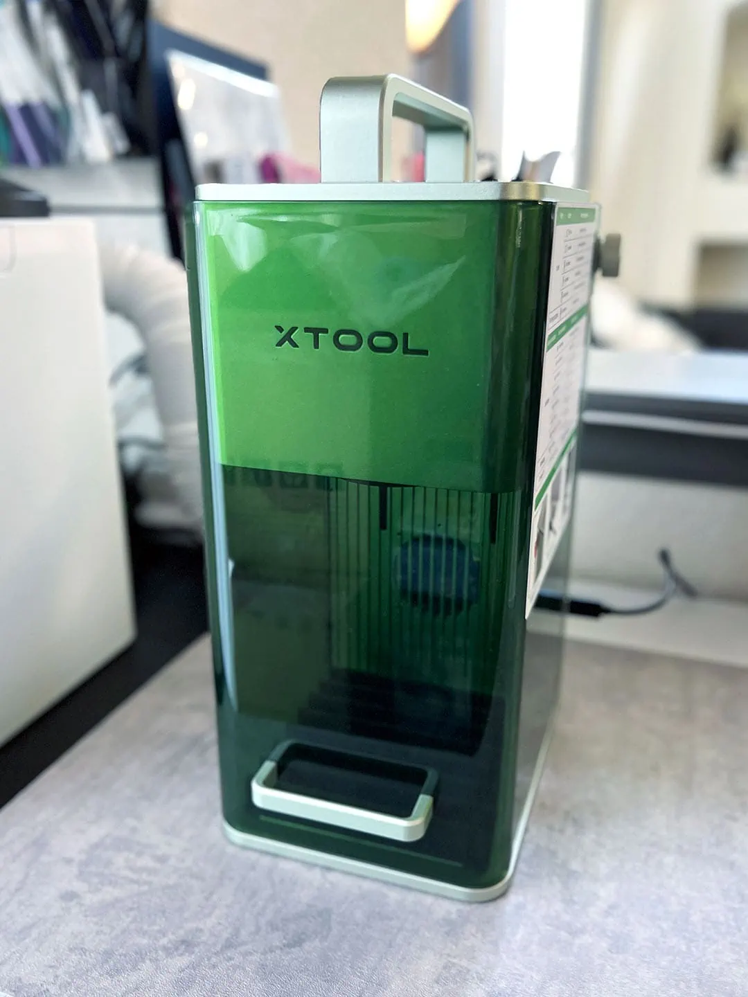 xTool F1 Portable Laser Engraver Review - Crafting in the Rain