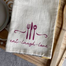 Eat Laugh Love SVG
